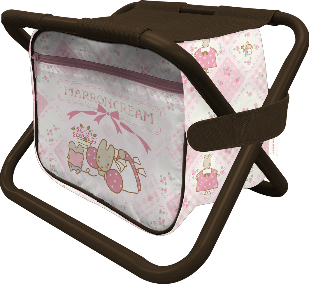 Marron Cream 可摺疊野餐座椅連袋  Foldable chair with bag MC-1228