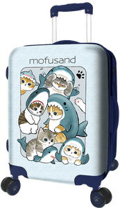 Mofusand 四輪拉桿喼(雙層防盜拉鏈) MOF-3610