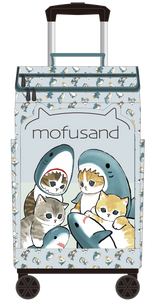 Mofusand 可摺疊輕便4輪購物車 MOF-3615