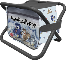 將圖片載入圖庫檢視器 PataPataPeppy 可摺疊野餐座椅連袋  Foldable chair with bag PY-3518
