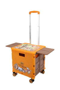 WinnieThePooh 四輪摺疊手拉車:  Foldable shopping cart PH-00335