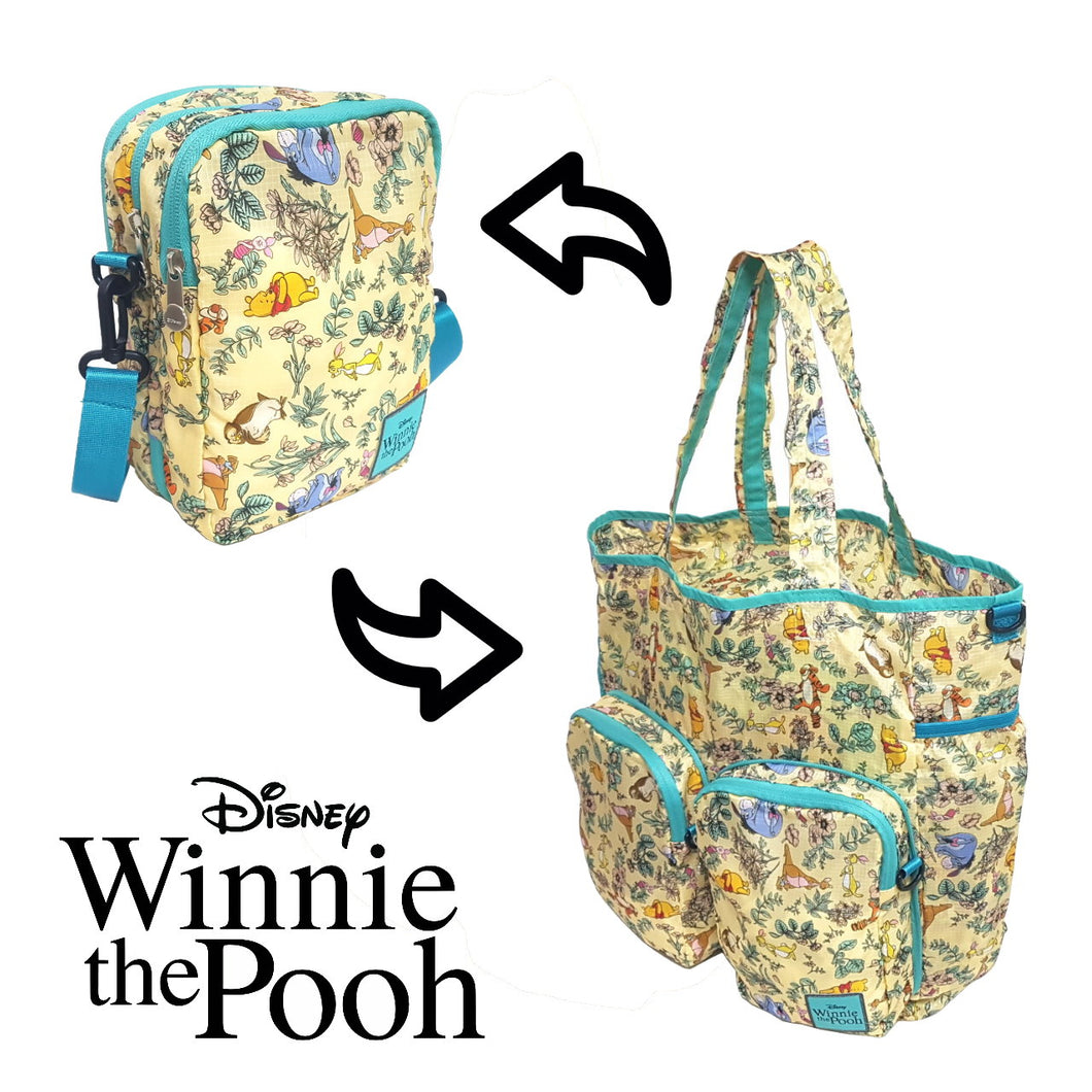 Winnie The Pooh 摺疊購物袋(大)