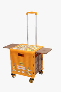 Gudetama四輪摺疊手拉車:  Foldable shopping cart GU521