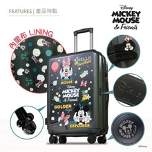 將圖片載入圖庫檢視器 MICKEY MOUSE 28吋 4輪行李箱 - MiHK 生活百貨

