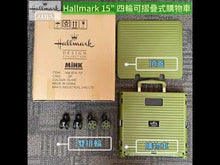 將影片載入圖庫檢視器並播放，Hallmark Design Collection 4輪 摺疊式拉桿購物車 爬梯輪 (1對)
